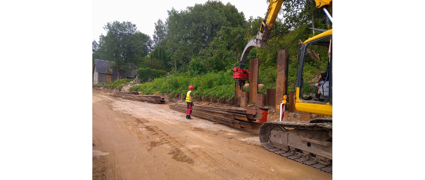 Шпунтованные сваи Ларсена, рифленые стены Spunt
