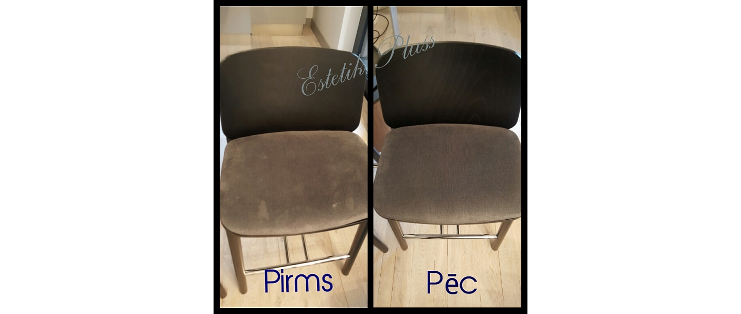Dry cleaning of chairs, cleaning services