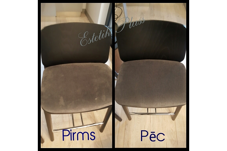 Dry cleaning of chairs, cleaning services