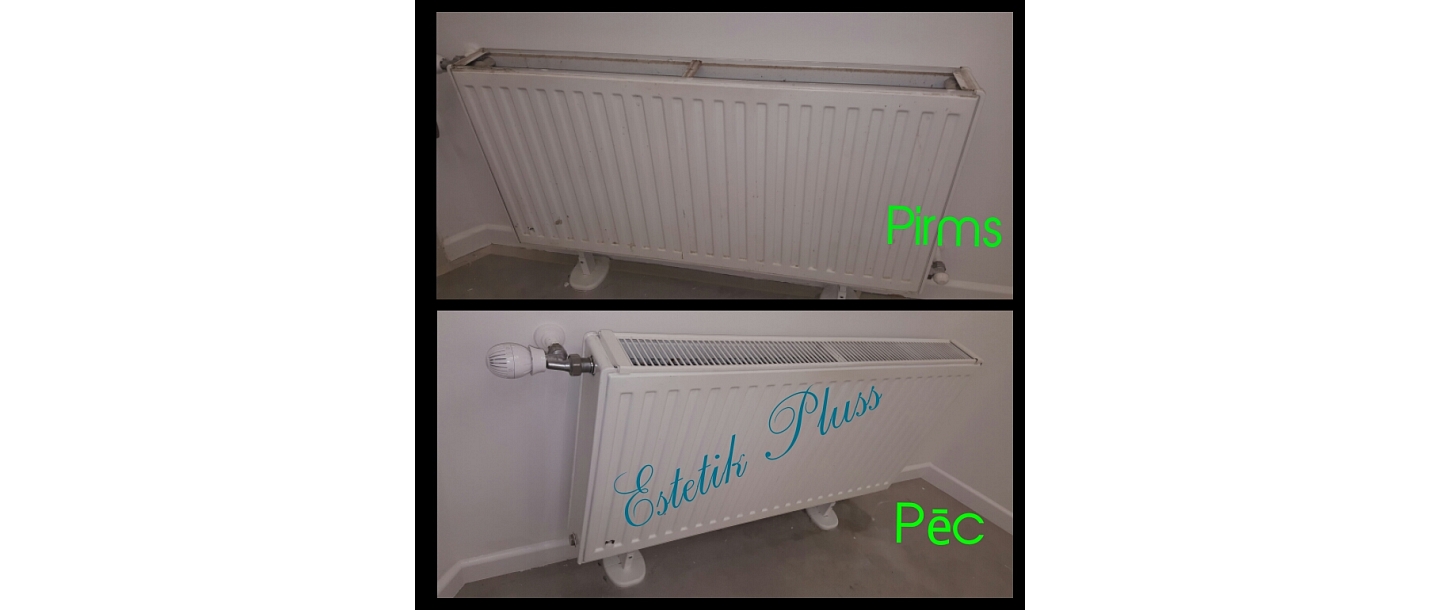 Radiator cleaning with steam, cleaning services