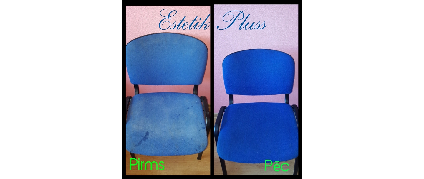 Dry cleaning of chairs