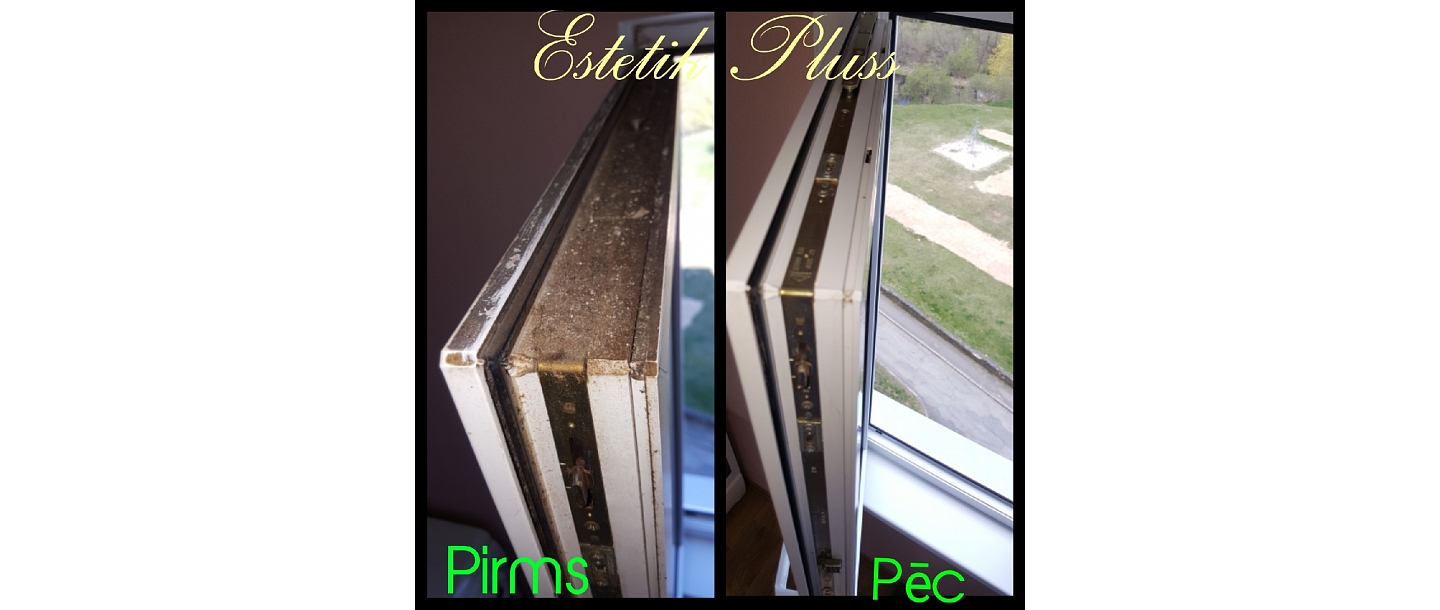 General cleaning of windows