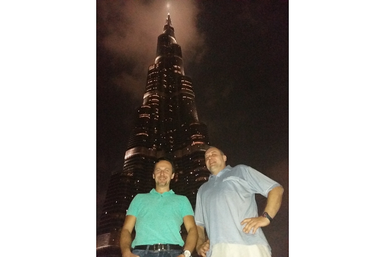 Самая высокая башня в мире Дубай ОАЭ