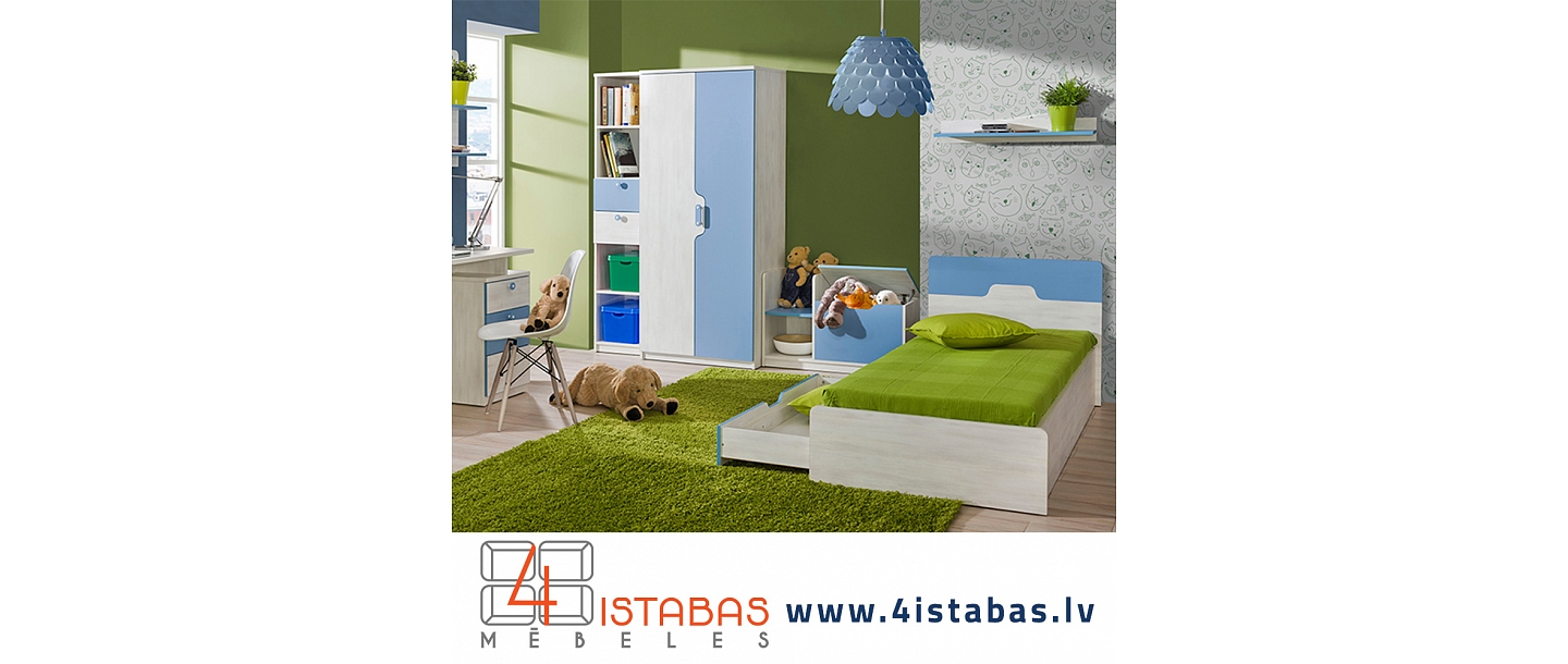 Детская мебель, детская комната, кровать для детей, интернет-магазин мебели Латвия Рига Тукумс Лиепая