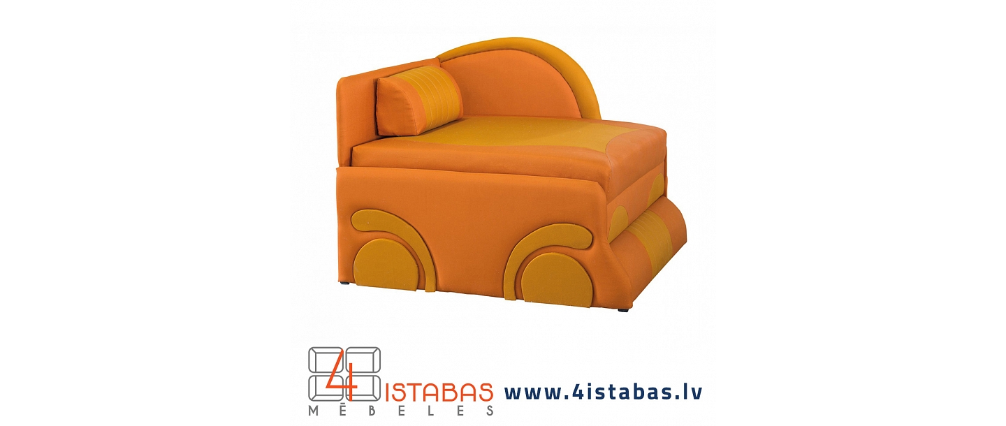 Pull-out children&amp;#39;s sofa with cushion, furniture online store Latvia Riga furniture online