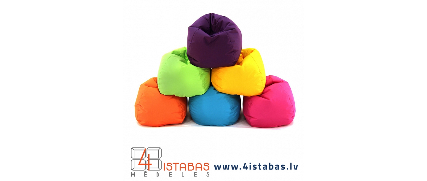 Children's beanbag, colorful bean bag, furniture online store Latvia Cēsis Līgatne Cesvaine