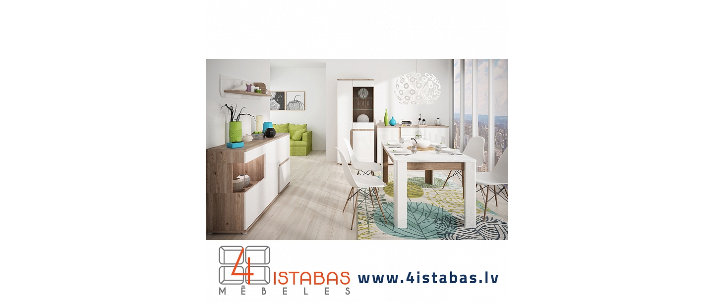 White interior, modern, quality living room, online furniture store Latvia Cēsis furniture online