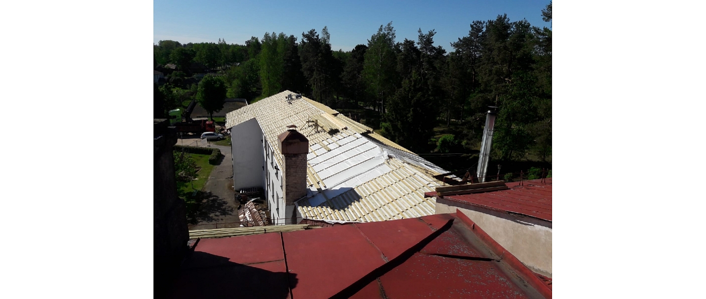 Construction works in Latgale