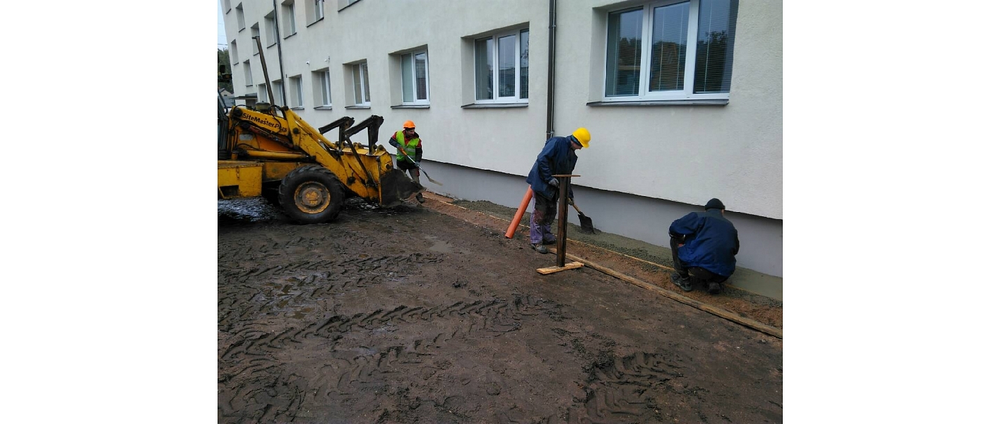 Construction works in Latgale
