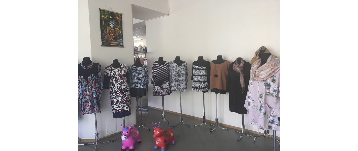 Shop Kika, clothes in Gulbene