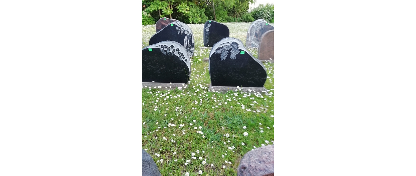 Kapu pieminekļu izgatavošana Siguldā