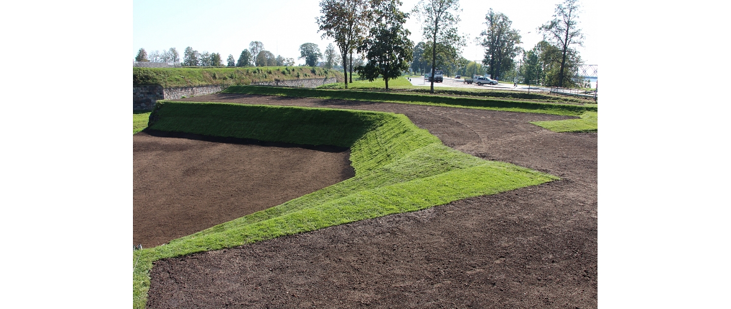 Работы озеленения