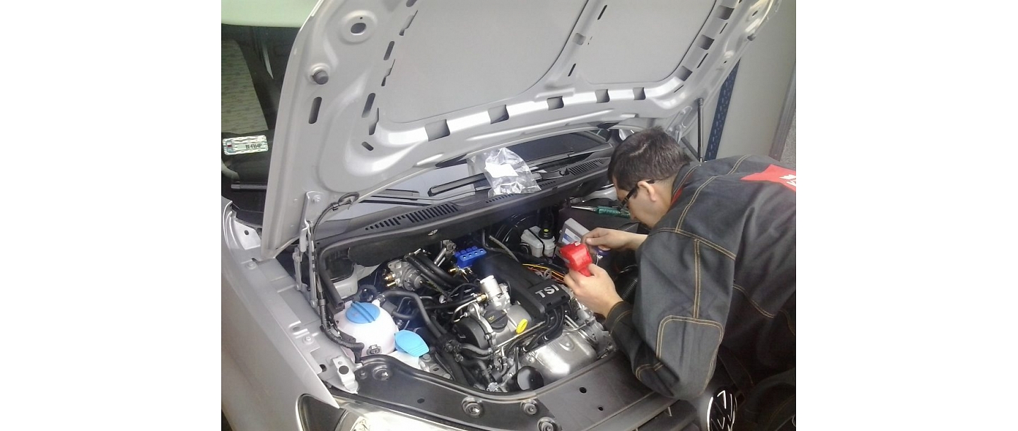 Car gas equipment maintenance