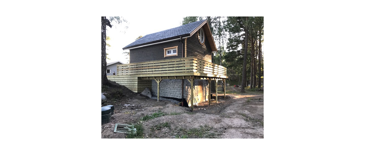 Проекты домов с террасой