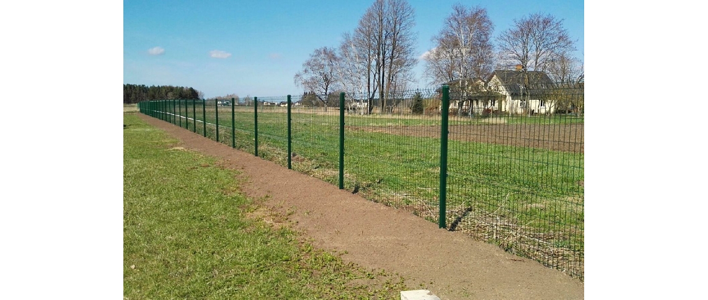 Paneļu žogs 3d žogiem