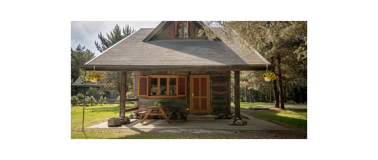 Viesu mājas SKLANDAS. Meža māja