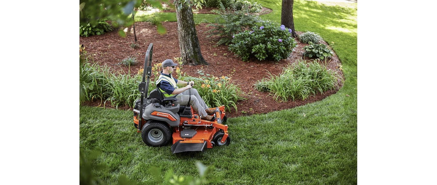 Nulles pagrieziena zāles pļāvēji Husqvarna, Stiga, Cub cadet