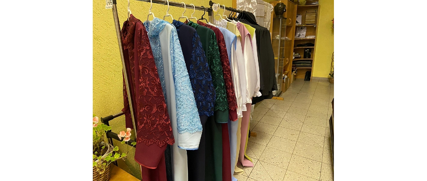 Clothing of different denominations