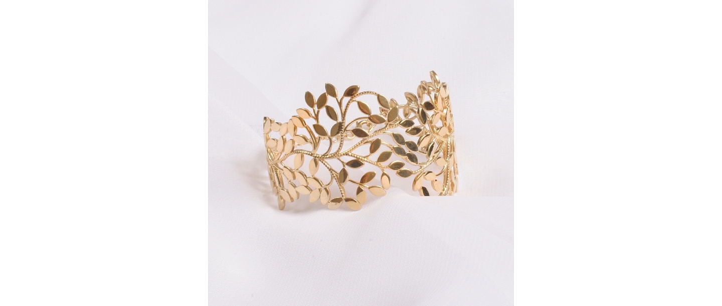 Gold-plated silver jewelry