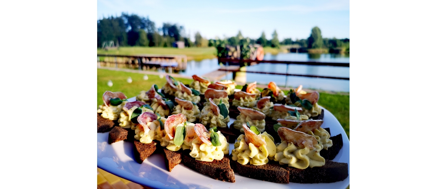 Sports game participants catering