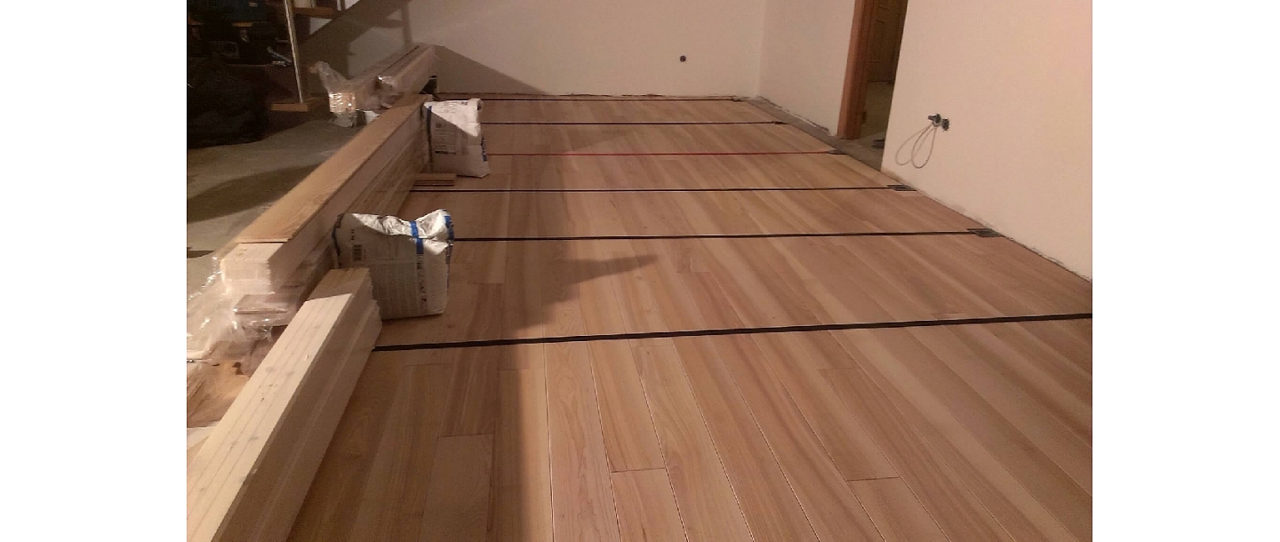 Professional oak and ash wood flooring and parquet laying, restoration, trade. Made in Latvia.