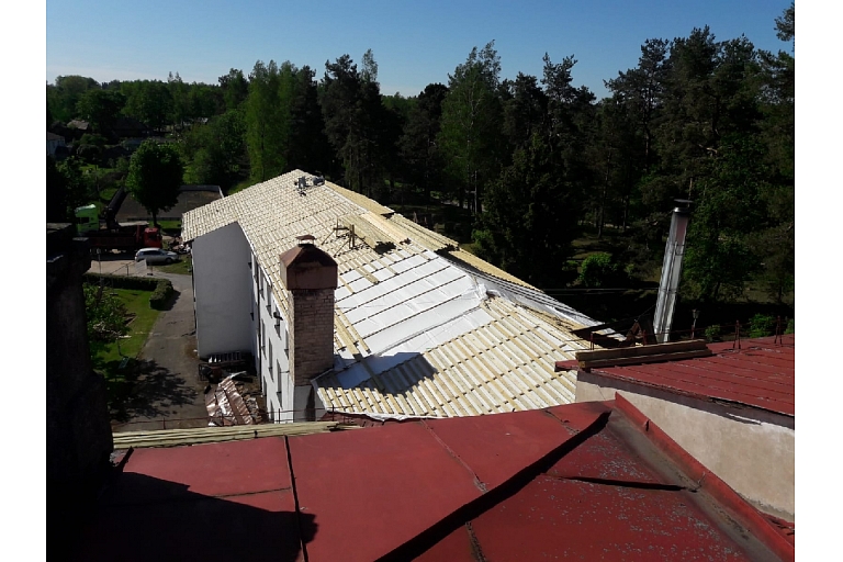 Construction works in Latgale