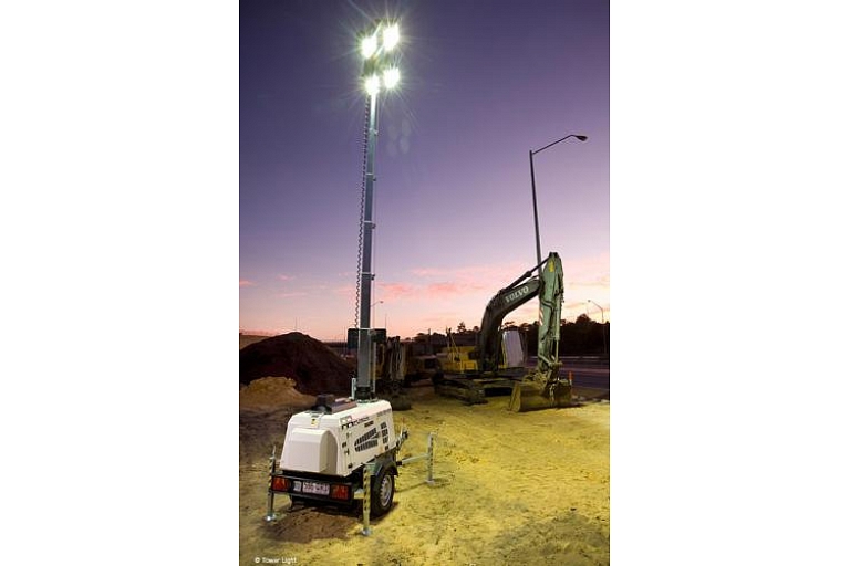 searchlight masts