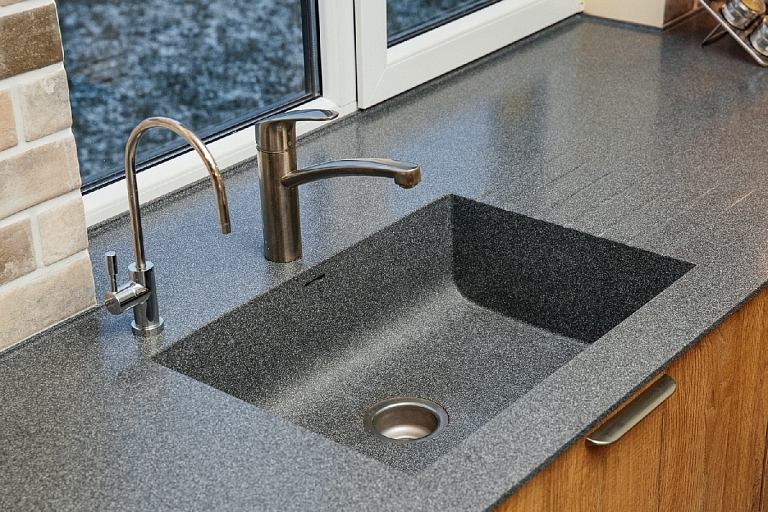 Sink made of artificial stone