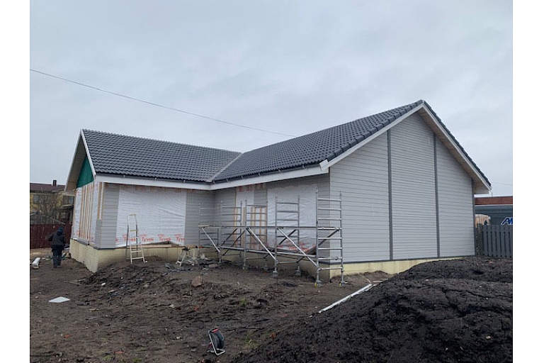 Wooden building construction