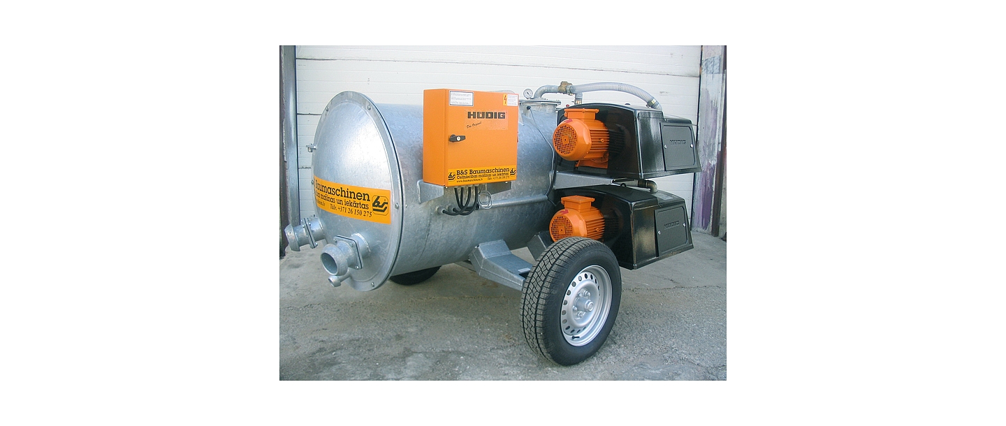 Groundwater lowering equipment from Hudig Germany manufacturer