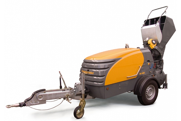 Series of equipment for concrete feeding
