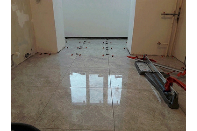 Tiling works