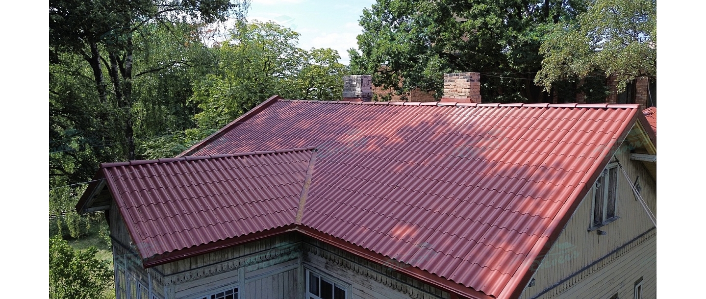 Asbestos-free slate installation