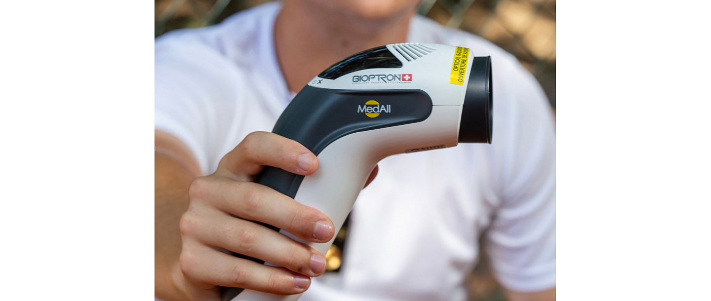 Bioptron - an indispensable assistant in sports medicine.