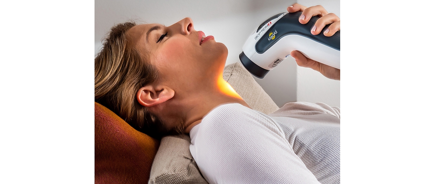 Bioptron is suitable for daily use in home care