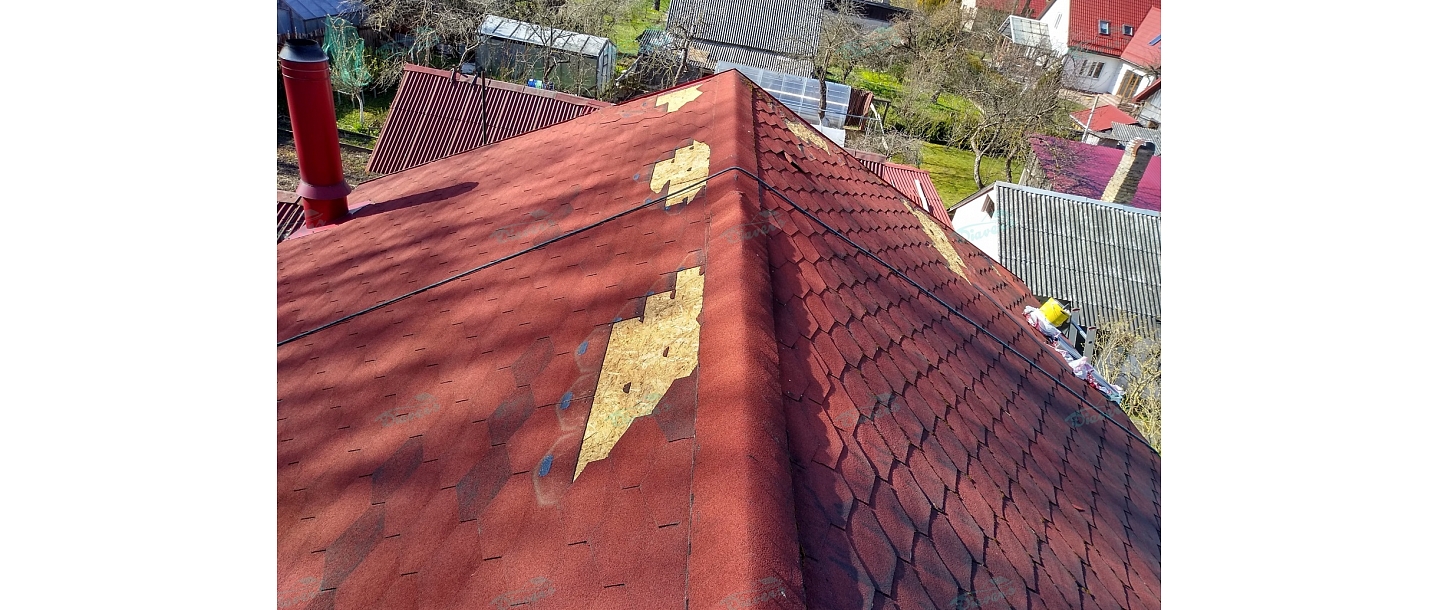 Asphalt shingle repair