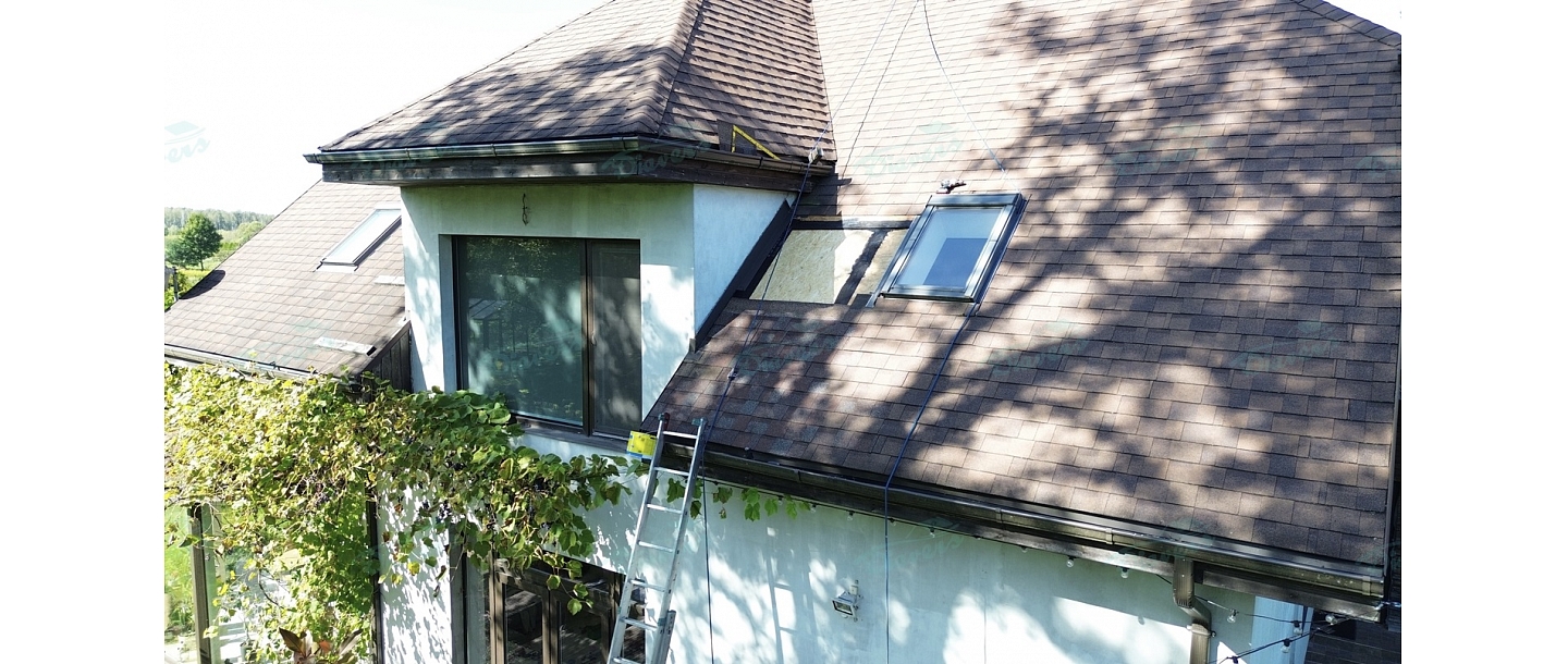Bitumen shingle repair
