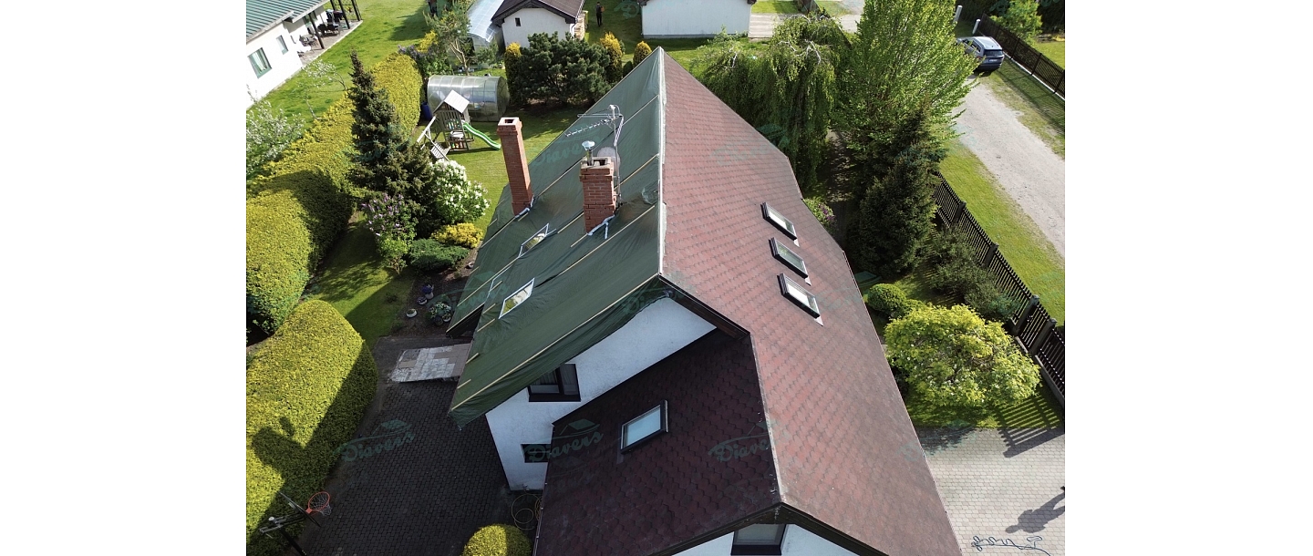 Ремонт битумных шинделей