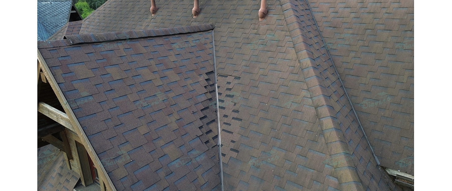 Ремонт битумных шинделей