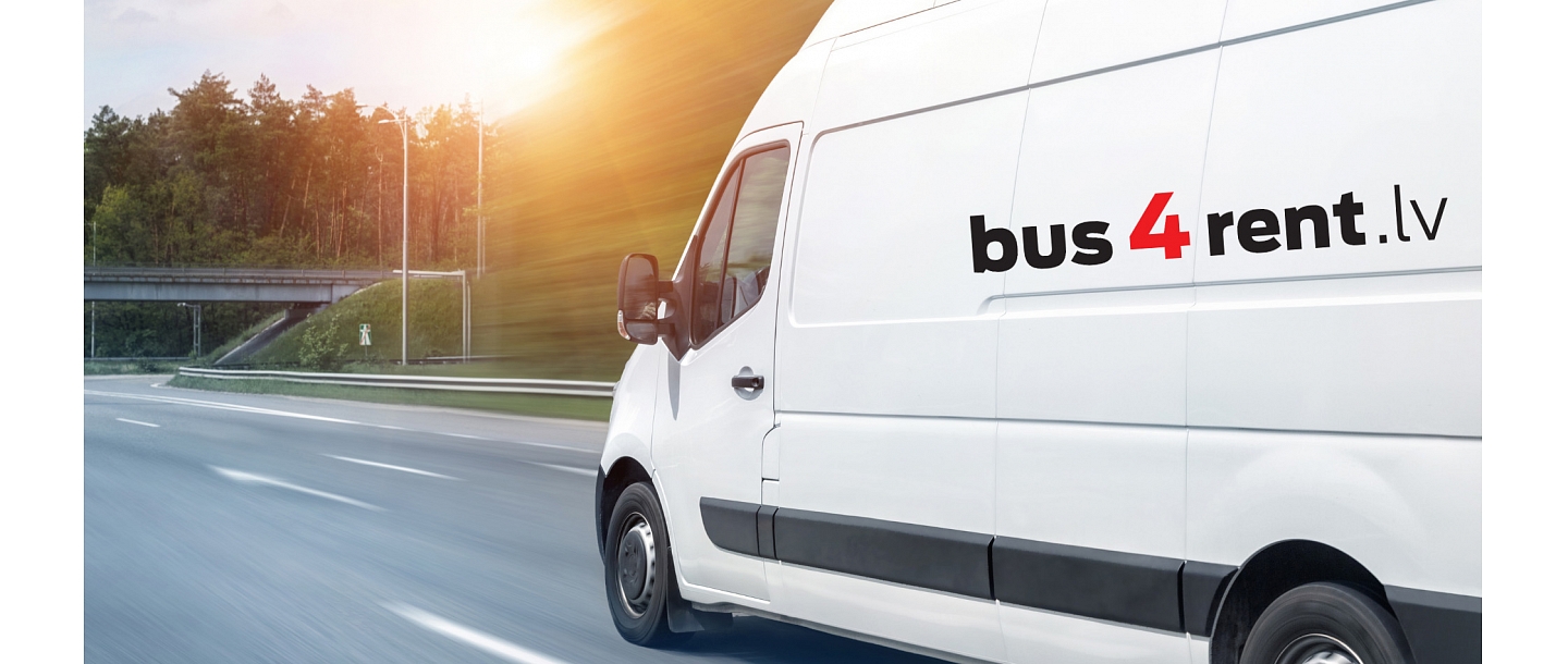 Kravas mikroautobusu noma