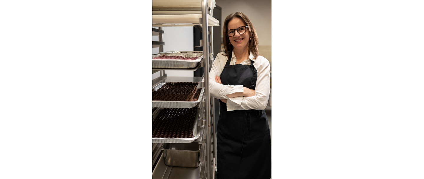 Chocolate connoisseur Ilze