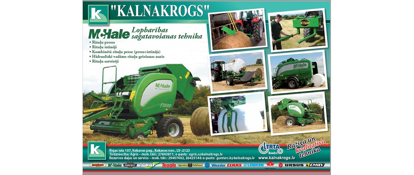 Round balers, wrappers, grips