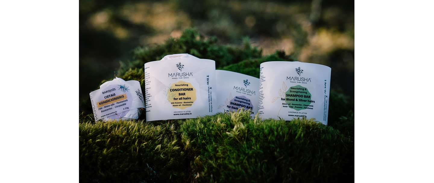 Твердые шампуни и кондиционеры большие