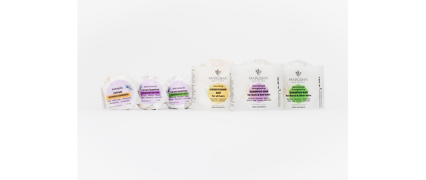 Solid shampoos and conditioners