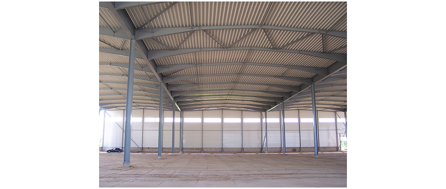 Metal structures for construction