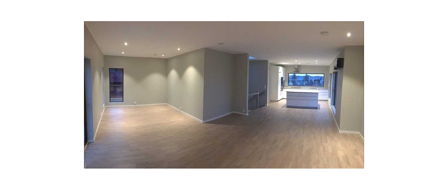 Open living room