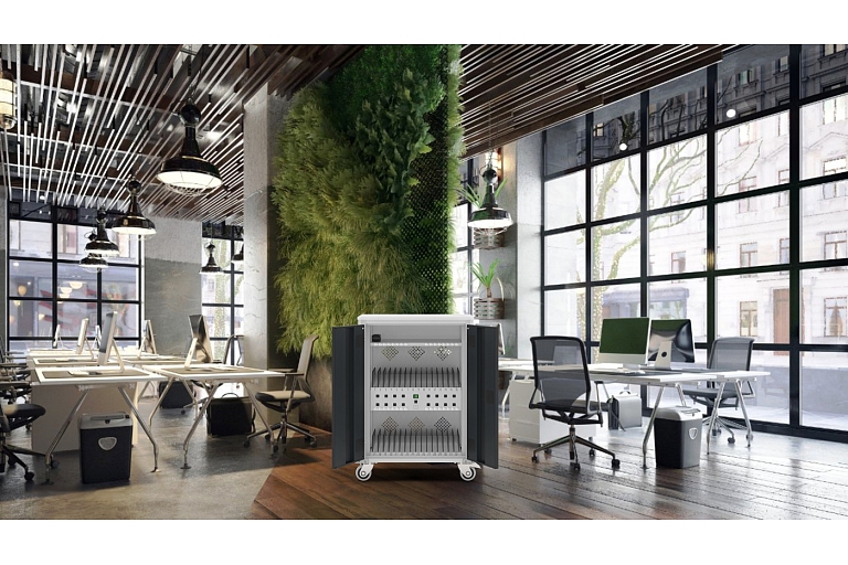 Computer charging cabinets