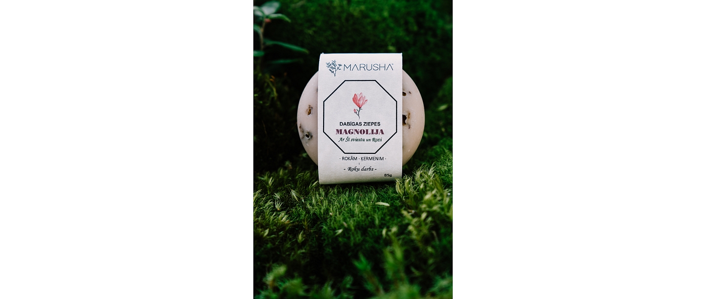 Натуральное мыло Магнолия