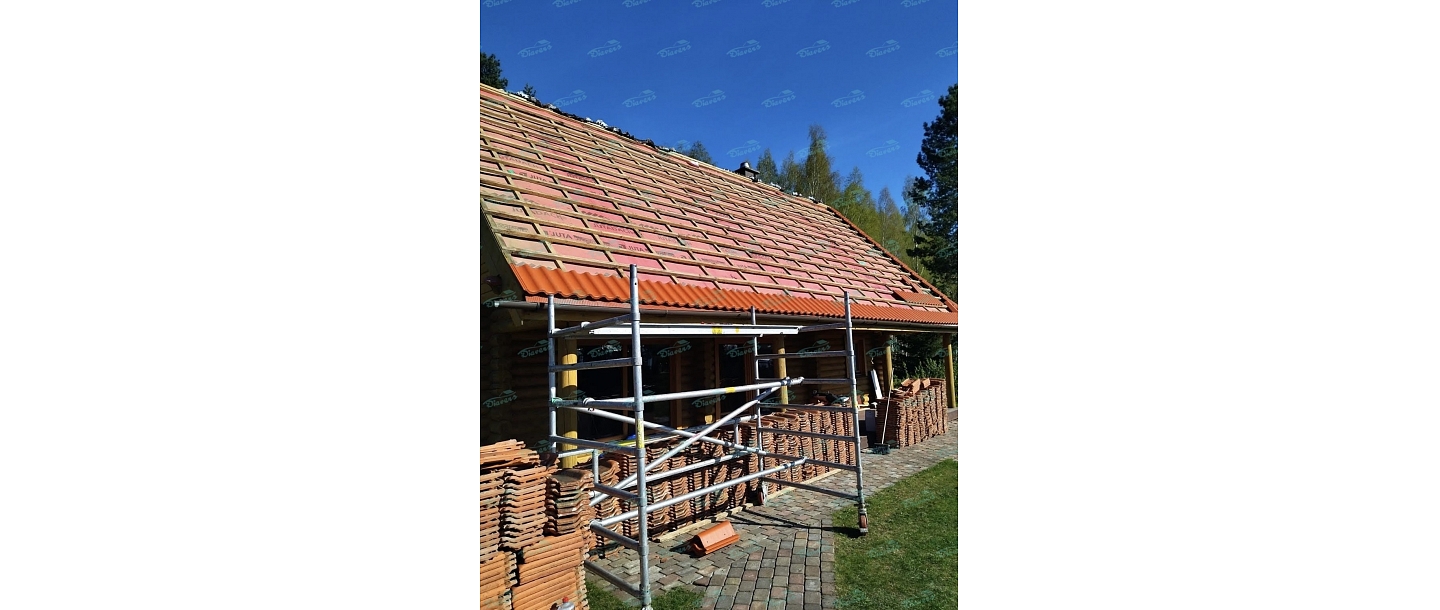 Tile installation