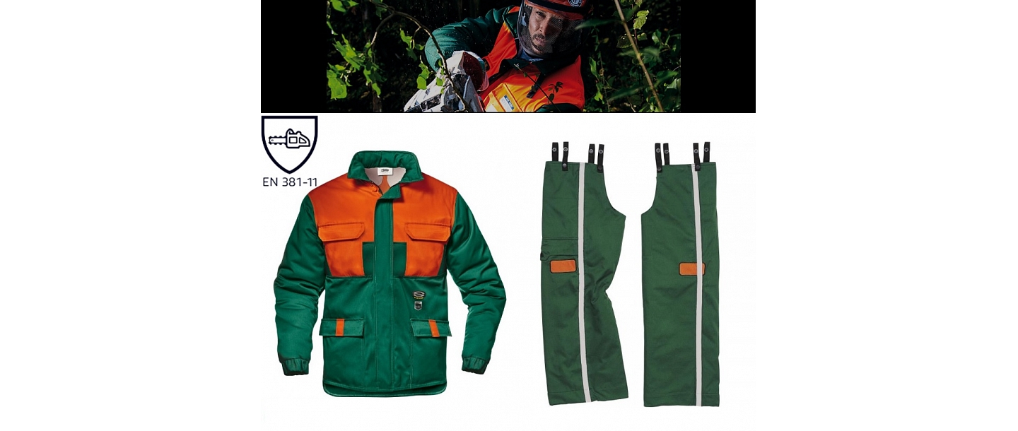 Workwear for forest workers
